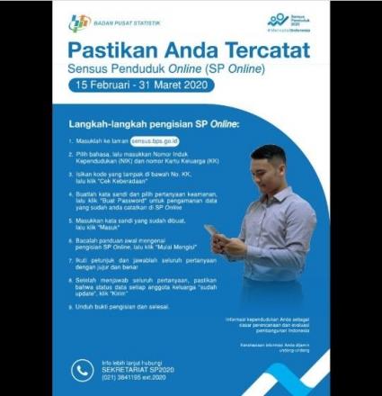 IKUTI SENSUS PENDUDUK ONLINE 2020